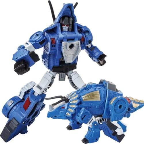 New Oversize Transformation dinosaur Toys Movie 5 ABS+Alloy Blue Red Toys Anime Action Figure Model Robot Collection Toys Gifts