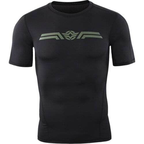 New rangers tactical training clothes drier short sleeve T-shirt collar breathable outdoor sports T-shirt