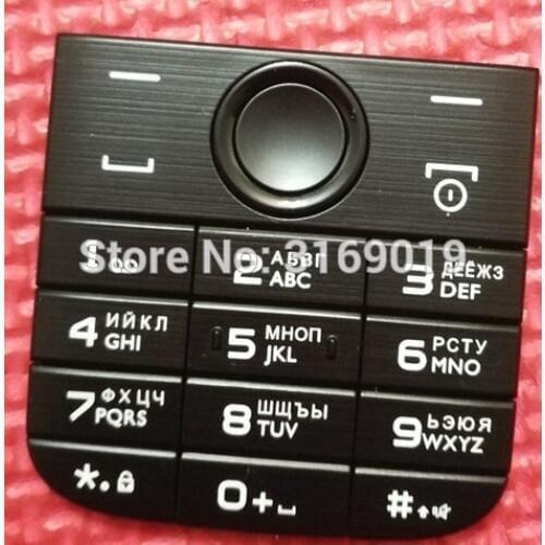 Original PHIXFTOP Russian keypads for Philips E160 Cellphone,ker button for Xenium CTE160 Mobile Phone,Russian alphabet