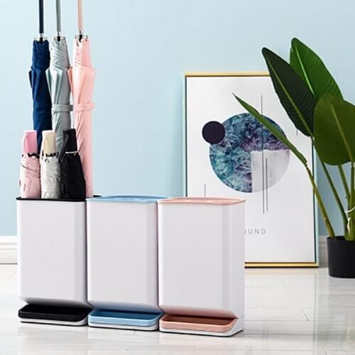 Stand For Umbrella Stand Holder Storage Rack Plastic Detachable Water-Proof Nordic Wind Six-Hole Long Handle