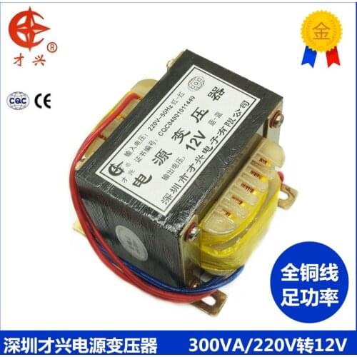 Power Transformer 300W DB-300VA 220V to 12V 25A AC 12V Monitoring Power Transformer