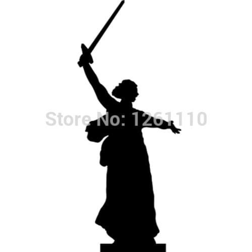 Volgograd City Russia Monument Symbol Car Stickers Decal Rv Trailer Vinyl Decals Sticker Car styling Logo Bumper Window
