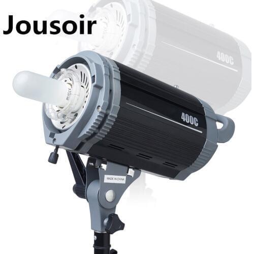 Flash Lighting Speedlite E27 Bulb 400W Remote Dimming Digital Strobe Lamp CD15