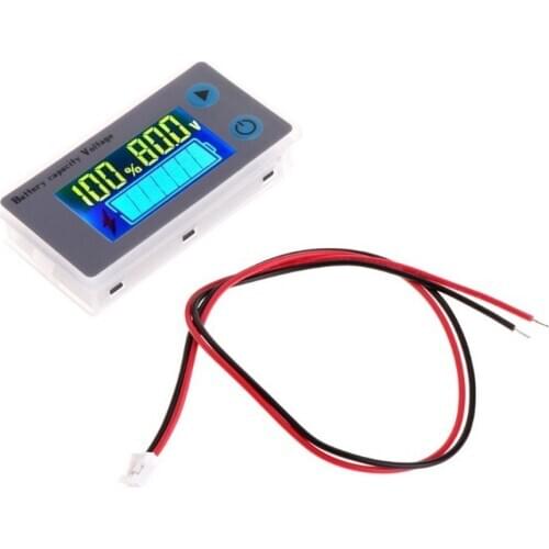 12-48V Universal Car Battery Power Indicator Voltmeter Tester Digital Voltmeter Voltage Tester Monitor