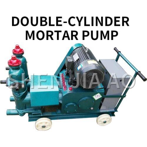2HB6 Double Cylinder Mortar Pump Double Plunger Mortar Pump Double Head Mortar Pump Grouting Pump Hole Grouting