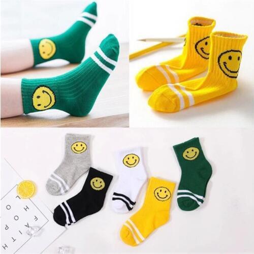 5 Pairs/Lot Baby Boy Girl Socks Autumn Spring Cartoon Children Socks For Girls Kids For Girls To School Sport Baby Girl Clothes