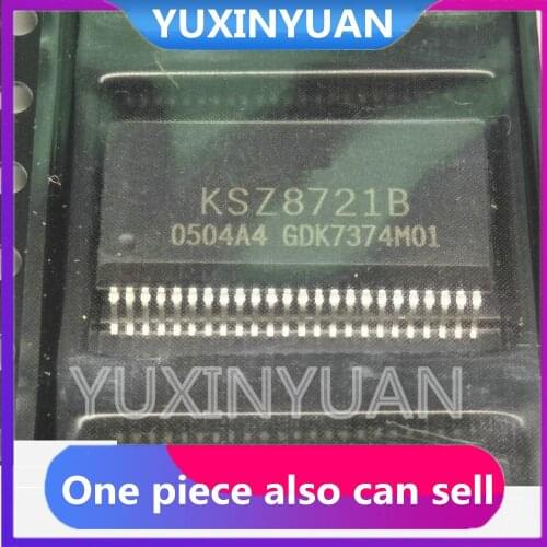 5PCS/LOT KSZ8721B KSZ8721 TSSOP48 TSSOP new original in stock