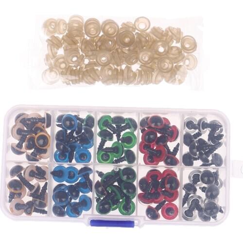 50Pairs Plastic Safety Eyes Cute For Dolls Bear Stuffed Toys