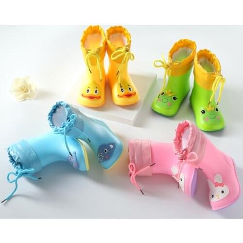 Baby Rain Shoes Anti-water-skiing Shoes Boys Children Four Seasons Common