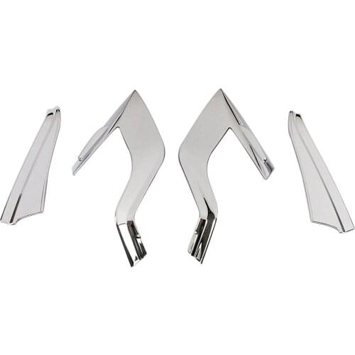 For Toyota Rav 4 Rav4 2019 2020 Carbon Fiber Color Chrome Rear Lamp Taillight Cover Frame Trim Tail Light Decoration Accessories