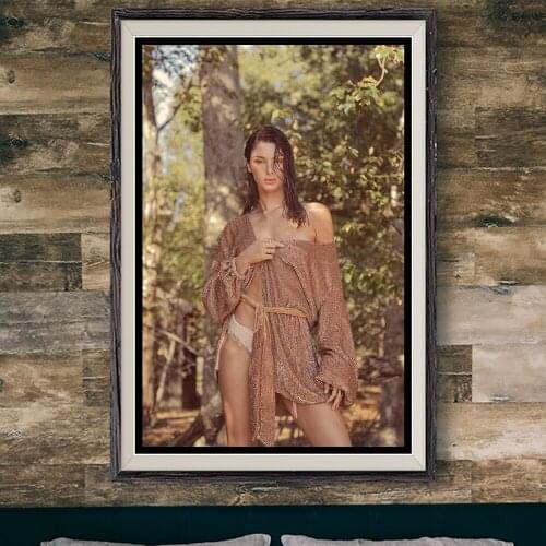 E197 Bella Banos Sexy Model Movie Star Wall Silk Cloth Poster Art Home Decoration Gift