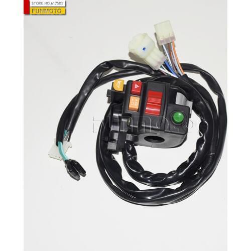 Left handle bar switch suit for CF MOTO 500-5 905B-160600-2000/0800-026200