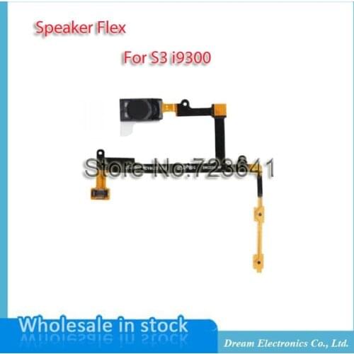 MXHOBIC 5pcs/lot Earpiece Ear Speaker for Samsung Galaxy S3 i9300 Volume On Off Switch Button Flex Cable Replace Free Shipping