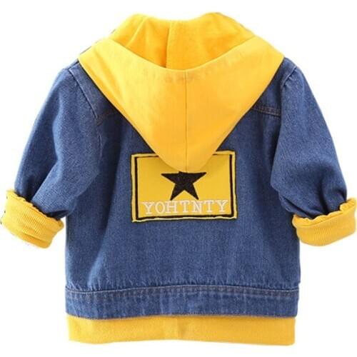 New Fashion Spring Autumn Baby Girls Boys Clothes Children Cotton Hooded Jacket Toddler Casual Costume Infant Kids Sportswear