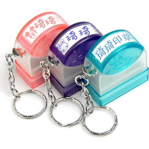 Personal Custom teacher Nurse Name Stamp Handwritten Signature Calligraphy Selfing-inking personalized letter stamp