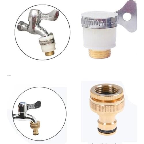 All Copper Car Wash Water Gun Adjustable Nozzle/Sprayer Clean/Irrigation Equipment/House Spray Shower Nozzle Tool Garden