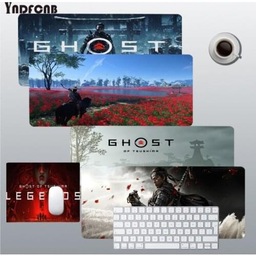 Ghost Of Tsushima Customized Laptop Gaming Mouse Pad Size For Rubber Mousemats Deak Mat For Overwatch/cs Go/world Of Warcraft