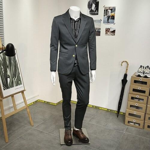 Мужские повседневные костюмы QIEKE China At AliExpress