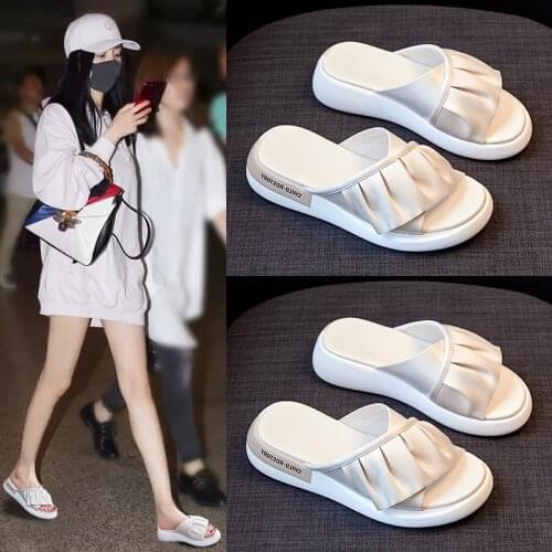 Fashion Summer Women Slides Beach Slides Fashion Fish Mouth Flip Flops Mens Sandals