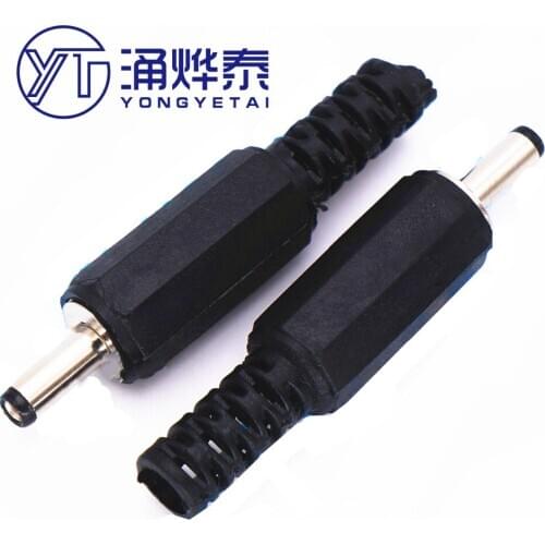 DC plug 3.5*1.3MM small power plug 3.5 power port male head DC002 plug DC free shipping