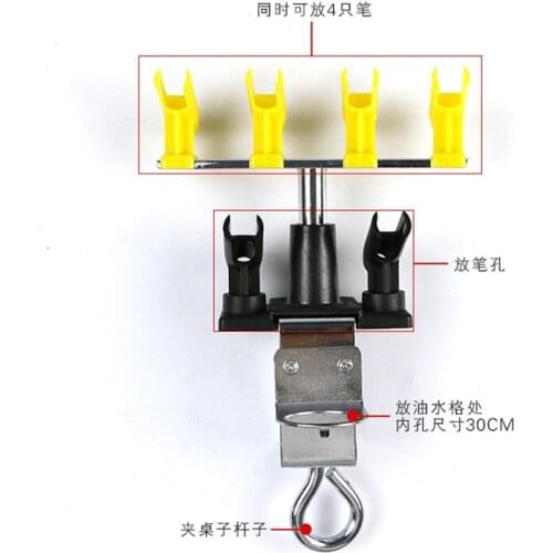 T-20A airbrush holder can be used to clamp the special airbrush holder on the table and workbench, spraying tools