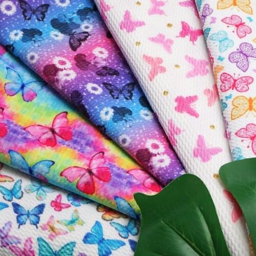 Bullet Texture Liverpool Fabric 50cm*140cm Printed For Dress Stretch Fabric Knit Fabric For Hair Band Craft Supplies L3625
