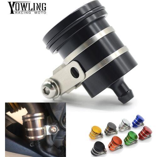 Universal Motorcycle Brake Fluid Reservoir Tank Oil Fluid Cup for SUZUKI GSR 600 750 1000 GSR600 GSR750 GSR1000 gsr 600 xmax 300
