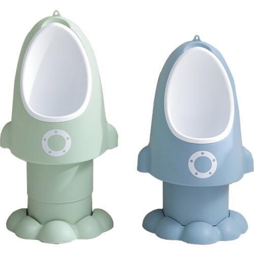 Baby Boy Wall-Mounted Hook Rocket Potty Toilet Training Stand Vertical Urinal Pee Infant Toddler Bathroom Boy Urinal