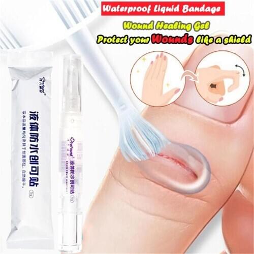 Waterproof First Aid Liquid Bandage for Small Cut Wounds Healing Gel Patch Medical Disinfecting Adhesive Hemostasis Plaster