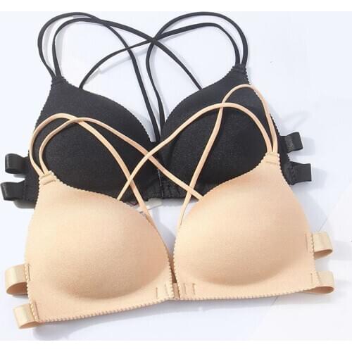 2020 Women Latin Dance Tops Sexy Bra Black/Skin Comfortable Halter Vest Salsa Rumba Accessories Professional Dancing Bra 3857