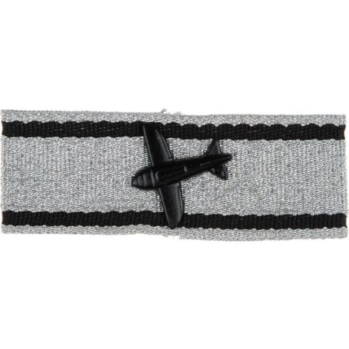 WWII WW2 GERMAN SILVER PLANE DESTRUCTION BADGE
