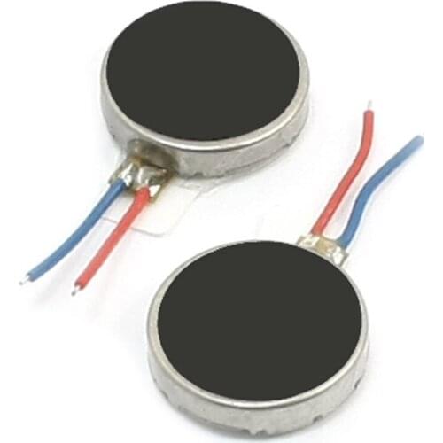 2Pcs 10mm x 2.5mm Disc Shape Vibrating Vibration Motor for Cell Phone