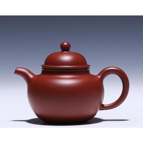 2225 large capacity drop ball 250cc Yixing teapot genuine Dahongpao drop ball pot of red clay ore