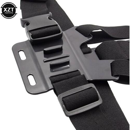 For GoPro Accessories Adjustable Chest Mount Harness Chest Strap Belt for GoPro HD Hero6 5 4 3+ 3 1 2 SJ4000 SJ5000 Sport Camera