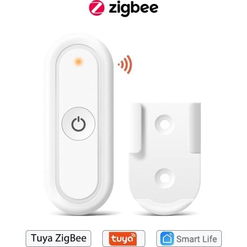 Tuya ZigBee 3.0 Wireless 1 Gang Portable Remote works with Smartthings Conbee Deconz stick domoticz Hub Required