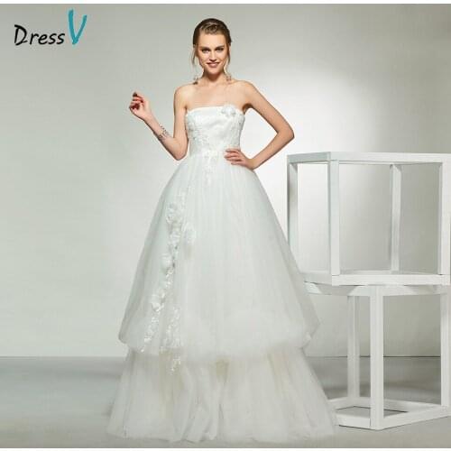 Dressv Sleeveless Wedding Dresses
