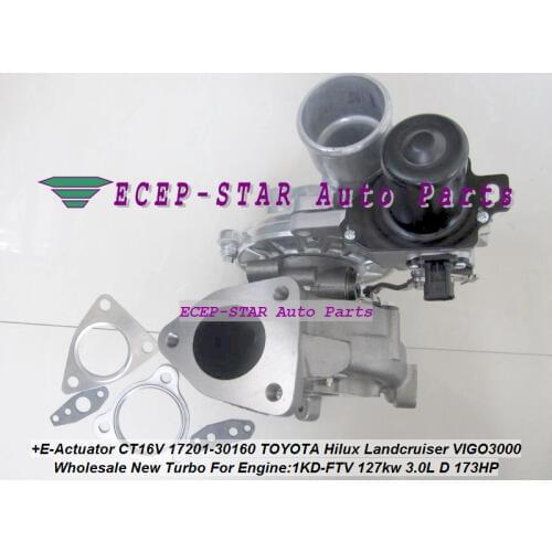 +Electric Actuator Turbo CT16V 17201-30160 1720130160 17201 30160 17201-30100 For TOYOTA Hilux Landcruiser VIGO3000 1KD-FTV 3.0L