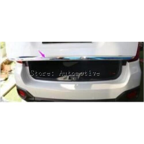 Chrome Rear Trunk Lid Cover trim For 2015 2016 2017 2018 for Subaru Outback