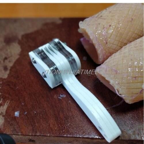 Squid cutting knife, abalone and octopus cutting knife, pork loin and pig skin grate knife, meat cutting tools, kitchen tools