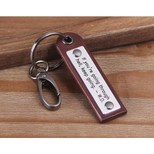 Personalized Graduation Leather Keychain - Graduation Gift - Class Of 2017 Keychain - Senio Year Gift - Graduation