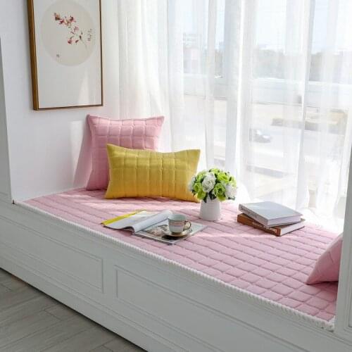 Modern polyester Shaggy Area Rugs Cushion Sofa Window Blanket Balcony Non-slip Mat for Living room Soft Fluffy Tatami Carpet