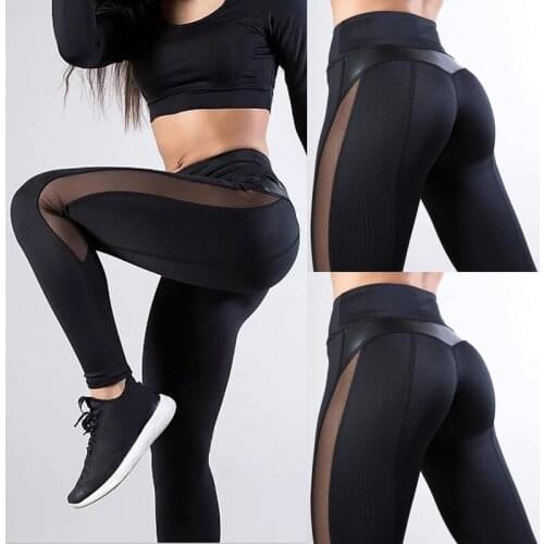 High Waist Tummy Control Sport Yoga Pants New Fashion Leggings Womens Sweatpants Gym Tights Running Pants Fitness Leggings