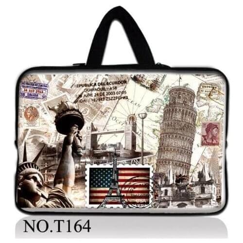 Stamp Laptop Bag Sleeve 13.3 14 15 15.6 Inch Notebook Bag For Macbook Air Pro 11 13 15 Dell Asus HP Acer Laptop Case Waterproof