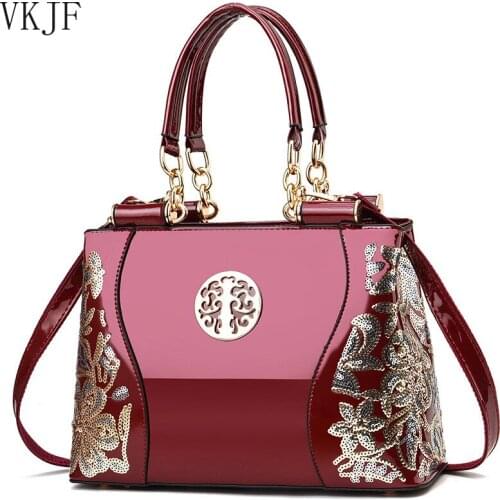 VKJF Women's Bags With Flowers