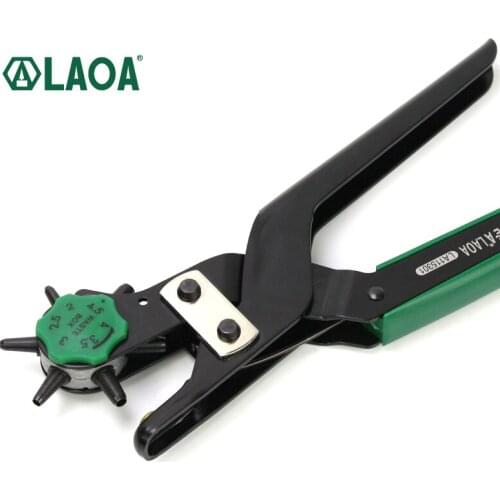 LAOA Japanese Punching Pliers Punching Pliers Convenient And Labor-Saving Hollow Punching Pliers 2.0 ~ 4.5mm