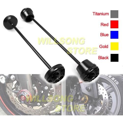 Front/Rear Wheel Protector Axle Fork Crash Slider For SUZUKI GSR 400/600 2006-2011 Motorcycle Accessories Falling Protection