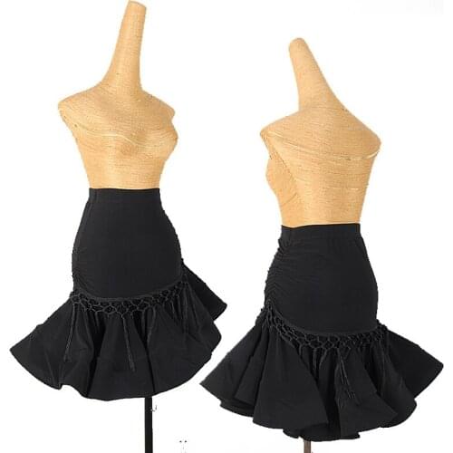 New Latin Dance Fringe Skirt For Women Professional Modern Standard Dance Clothing Rumba Practice Clothes Samba Outfits DQL5773