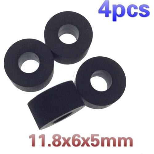 11.8x6x5mm wheel belt pulley rubber audio pressure pinch roller for cassette deck tape recorder Stereo player jvc254 354 718 218