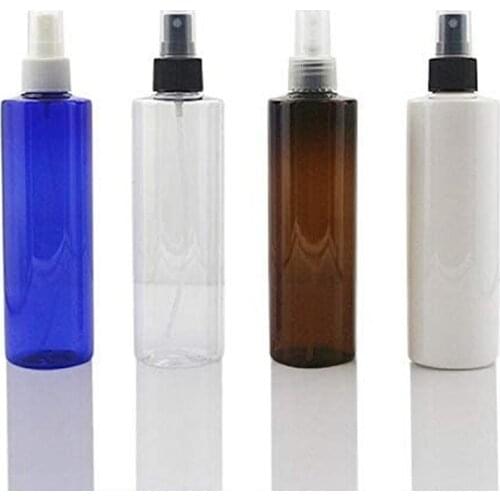 250ml Portable Plastic Spray Bottle PET Toner, Alcohol Mist Spray Bottle, Used In Kitchen, Travel Bathroom and Cleaning
