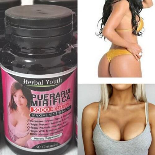 3 Bottles Herbal Feminizer Female Estrogen Breast Enlargement 100% Natural Perfect Shape